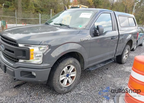 2018 Ford F-150 Xl from USA, damaged, VIN 1FTMF1E53JFC11590